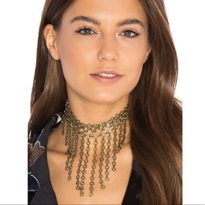 Ettika Dangling Chain Choker